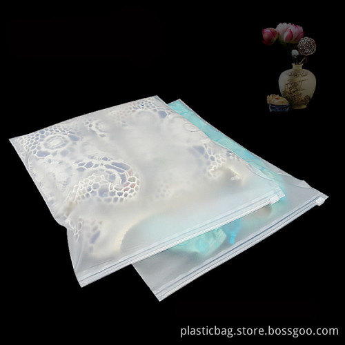 Clear PVC Cloth Packaging with Ziplock